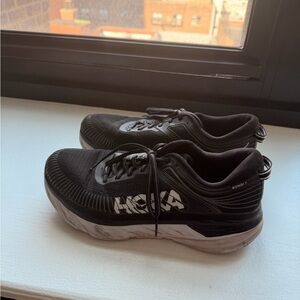 Hoka Bondi 7 Black Sneakers